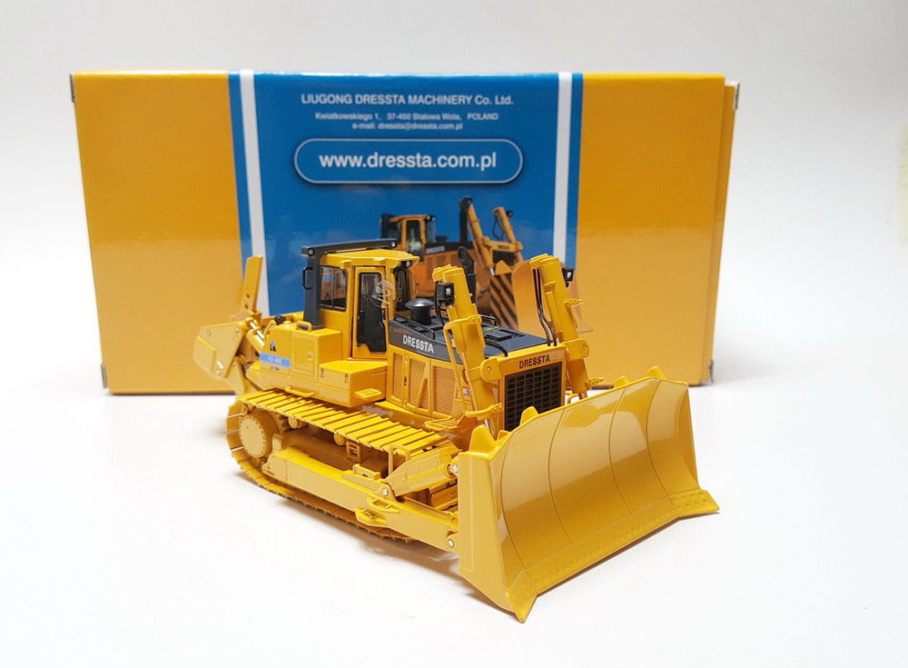 Original Authorized Authentic 1:50 Scale Liugong Dressta TD-40E Engineering Machinery Bulldozer toy metal Model for Christmas gift,collection