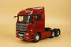 Original Alloy Model Gift 1:24 Scale Foton Dailmer Auman GTL Truck Tractor Trailer Vehicles Diecast Toy Model for Decoration