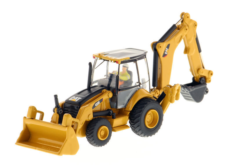 1/87  Box-packed Caterpillar 450E Backhoe Loader model-High Line Series 85263