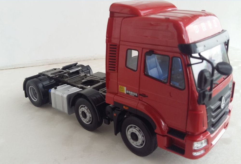 Original Collectible 1:24 Original Sinotruck Hohan 682 Truck Tractor Vehicle Diecast Toy Model Collect Gift