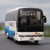 Original factory 1:42 Yutong bus Diecast ZK6122H Baic Group Luxury turist alloy bus model for gift, collection