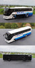 Original factory 1:42 Yutong bus Diecast ZK6122H Baic Group Luxury turist alloy bus model for gift, collection