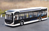 Original factory 1:42 Zhongtong LCK6126 EVGR1 Pure Electric 12m City Diecast Bus Model for gift, collection, toy