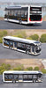 Original factory 1:42 zto Diecast bus model LCK6126EVGRA1 alloy pure electric 12m city bus model for gift